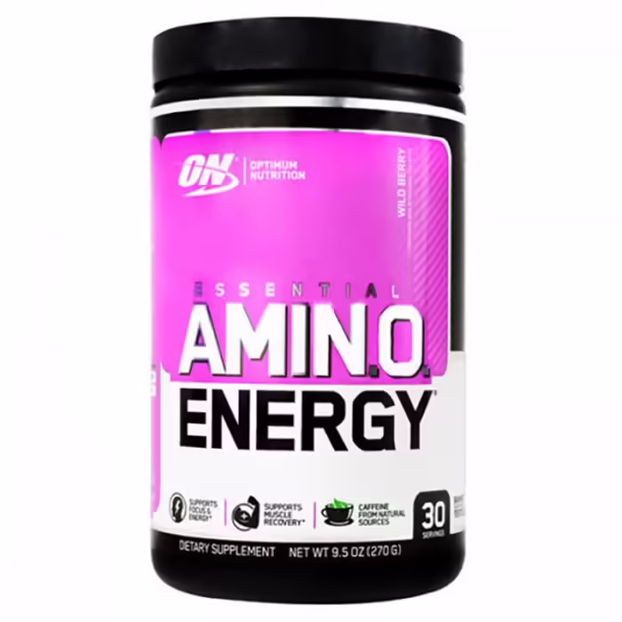 Complex pre-antrenament Optimum Nutrition ON AMINO ENERGY WILD BERRY 270G - 2
