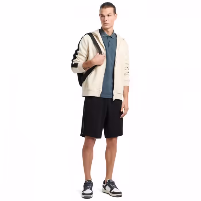Hanorac EA7 EMPORIO ARMANI TRAIN LOGO SERIES M TAPE HOODI - 2