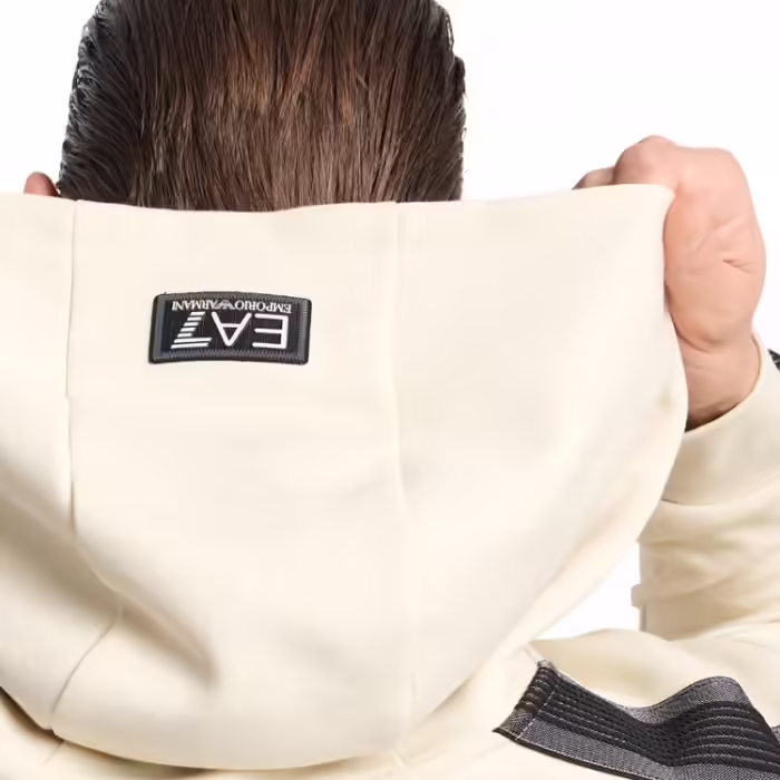 Hanorac EA7 EMPORIO ARMANI TRAIN LOGO SERIES M TAPE HOODI - 3