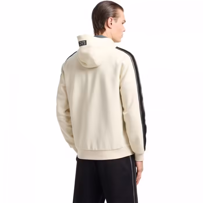 Hanorac EA7 EMPORIO ARMANI TRAIN LOGO SERIES M TAPE HOODI - 4