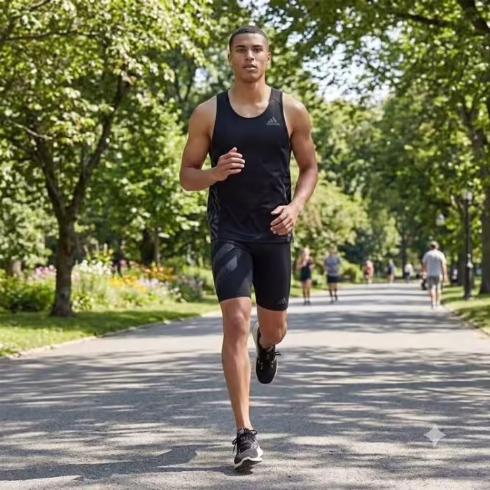 Шорты Adidas Saturday Run Черный S - 8