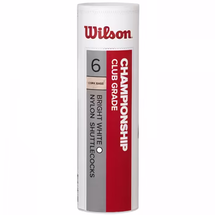 Набор воланов для бадминтона 6 шт Wilson CHAMPIONSHIP 6PC