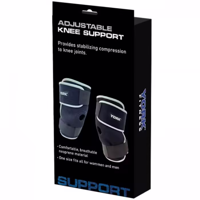 Suport pentru genunchi YORK Knee support Negru One size - 2