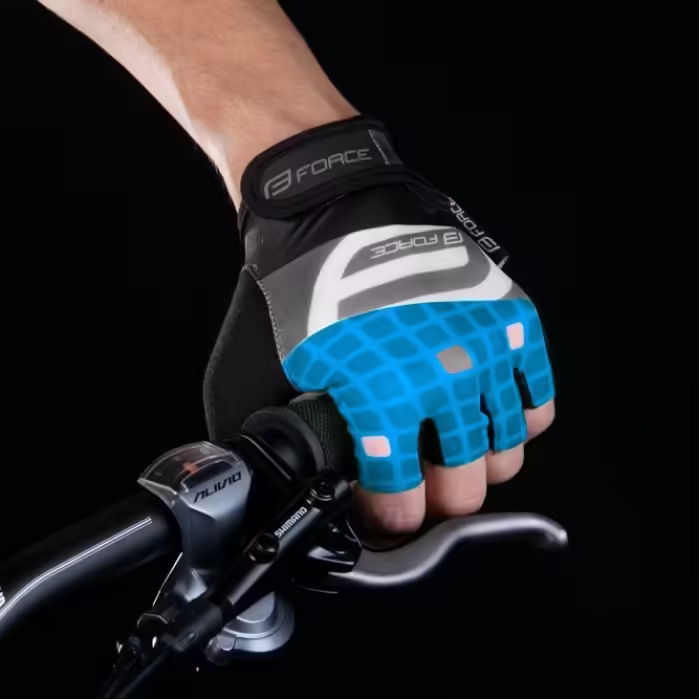 Перчатки велосипедные Force SQUARE - 3