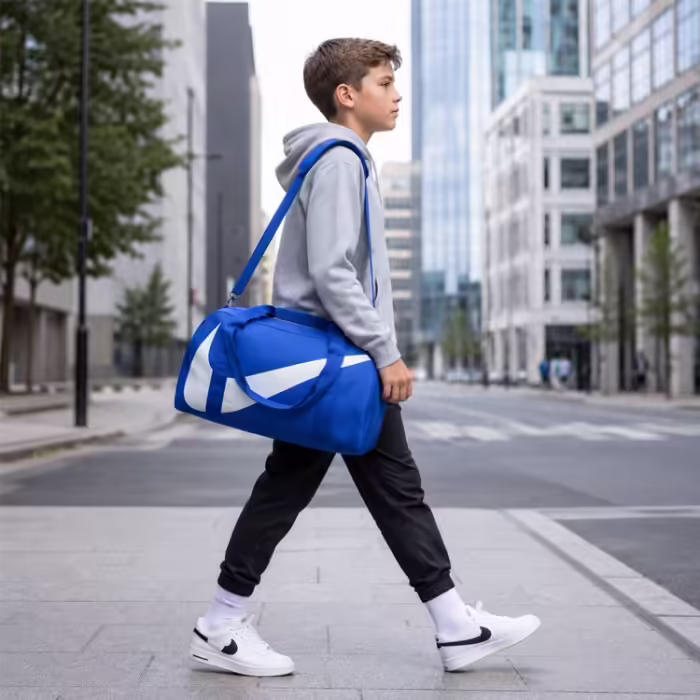 Geanta sport Nike Gym Club Albastru One size - 2
