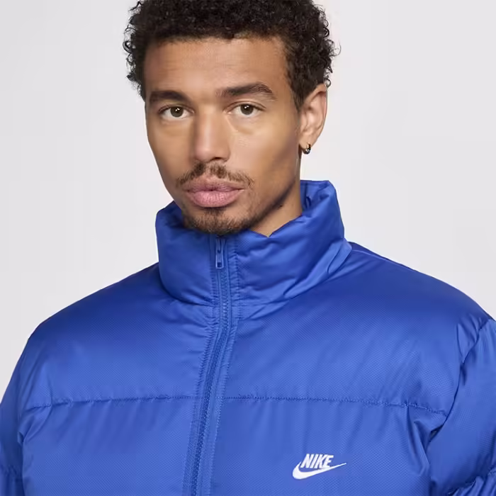 Куртка Nike M NK CLUB PUFFER JKT Синий S - 7