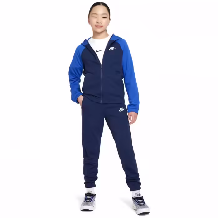 Спортивный костюм Nike K NSW TRACKSUIT POLY HD FZ LBR