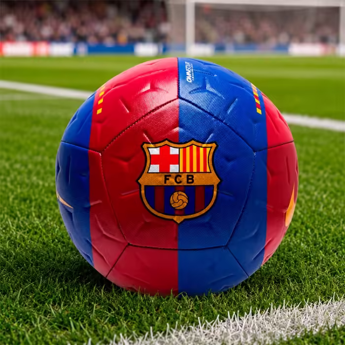 Мяч футбольный Nike FC Barcelona 26/27 Cиний 5 - 7