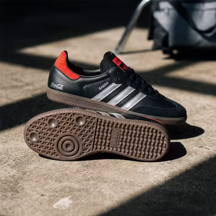 Incaltaminte Sport Adidas SAMBA OG COCA COLA Negru 45.5 - 10