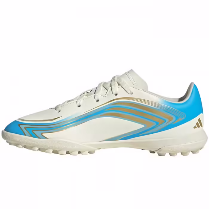 Ghete pentru fotbal Adidas F50 MESSI CLUB TF Bej 36 - 2