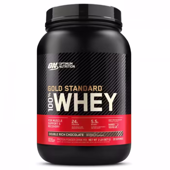 Сывороточный протеин Optimum Nutrition ON 100% WHEY GOLD DBL RICH CHOCOLATE 2LB - 2