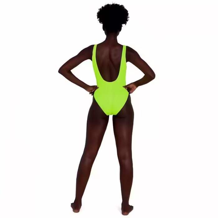 Costum p/u inot Speedo DEEP U-BK HI LEG 1PC PT - 4