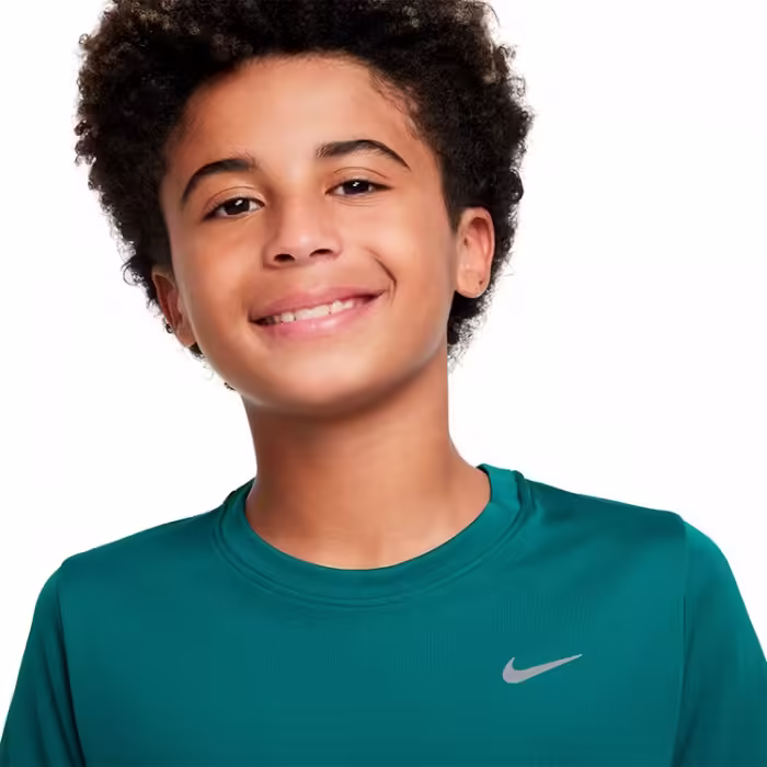 Tricou Nike B NK DF MILER SS Verde S - 5
