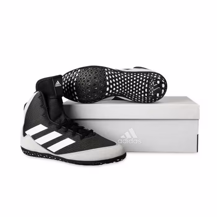 Incaltaminte pentru lupte Adidas Mat Wizard 5 Negru 40.5 - 2