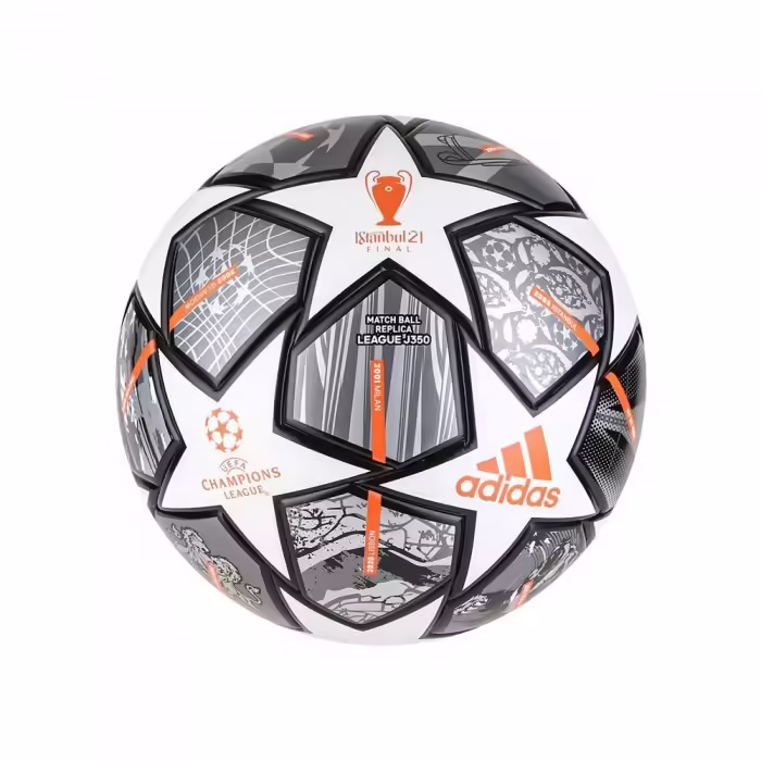 Тренировочный/любительский мяч Adidas FINALE LGE J350 Серый 5