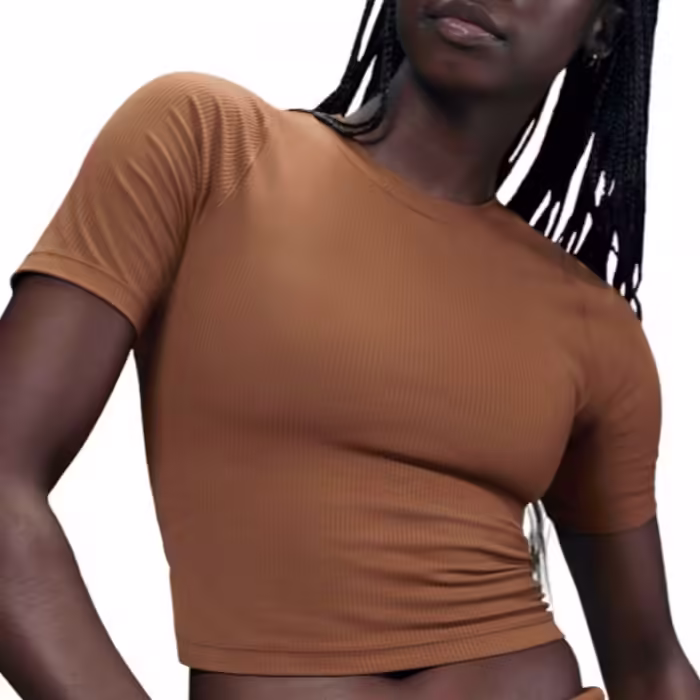 Tricou Nike W NK INF DF SS TOP WD RIB - 3