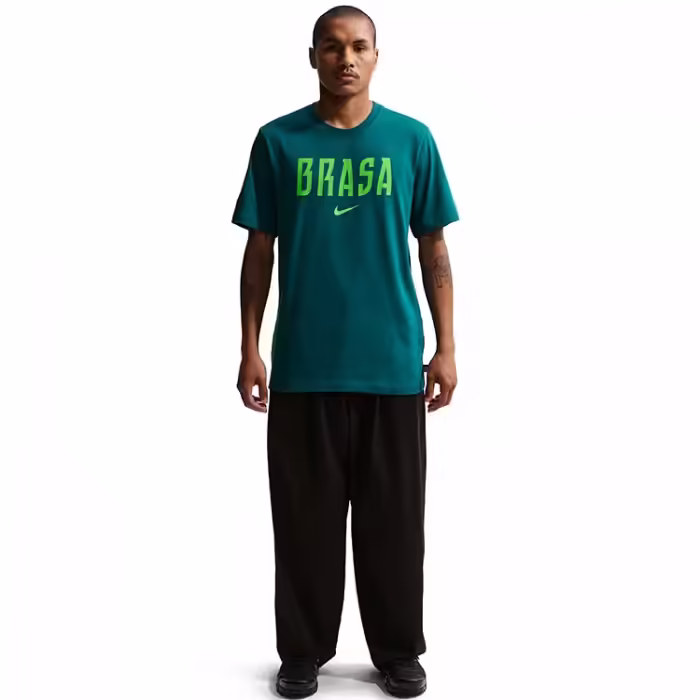 Футболка Nike BRAZIL Зеленый XL