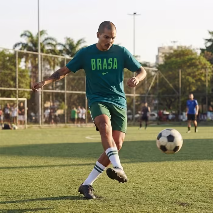 Футболка Nike BRAZIL Зеленый XL - 8