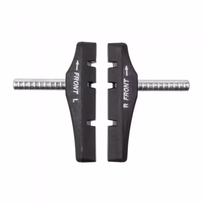 Тормоза V-brake\r\n MESSINGSCHLAGER Cantilever-brakeshoes 70 мм Черный