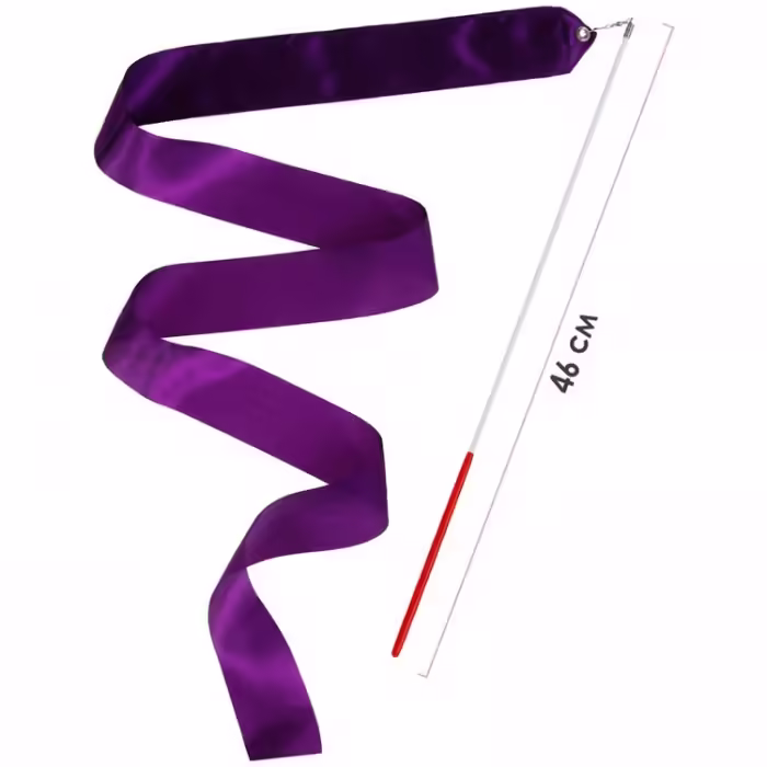 Baston Grace Dance Gymnastic stick with ribbon - 2
