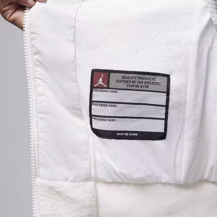 Толстовка Nike JDG JUMPMAN SHERPA JKT Белый S - 6