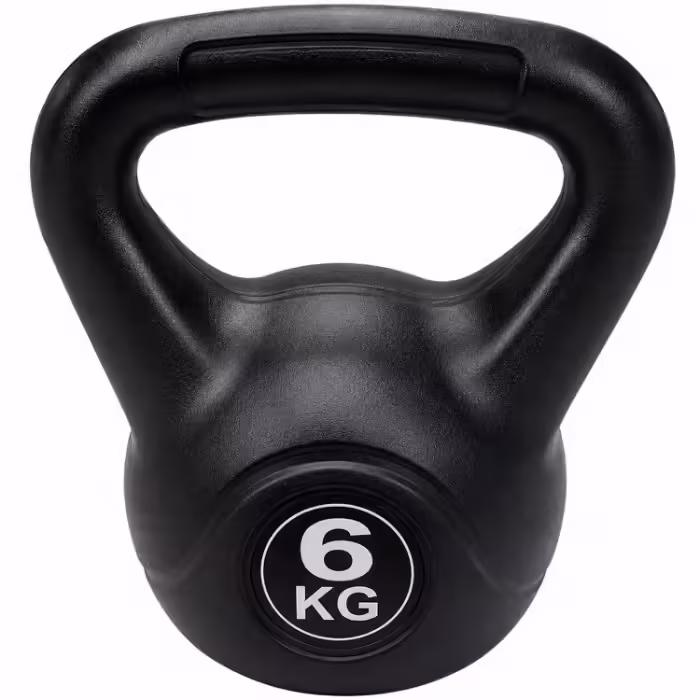 Greutate 6 kg XQMAX Kettlebell Negru 6 kg - 2