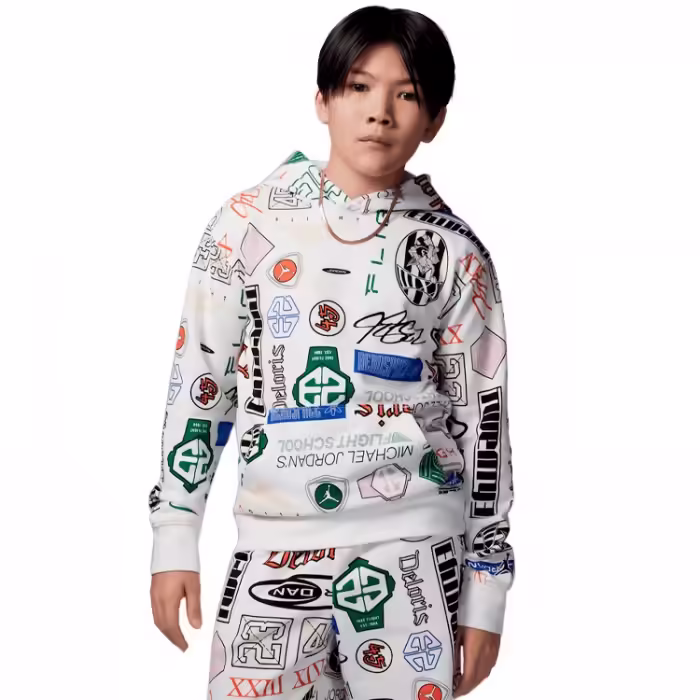 Hanorac Nike JDB MJ ESSENTIALS AOP PO