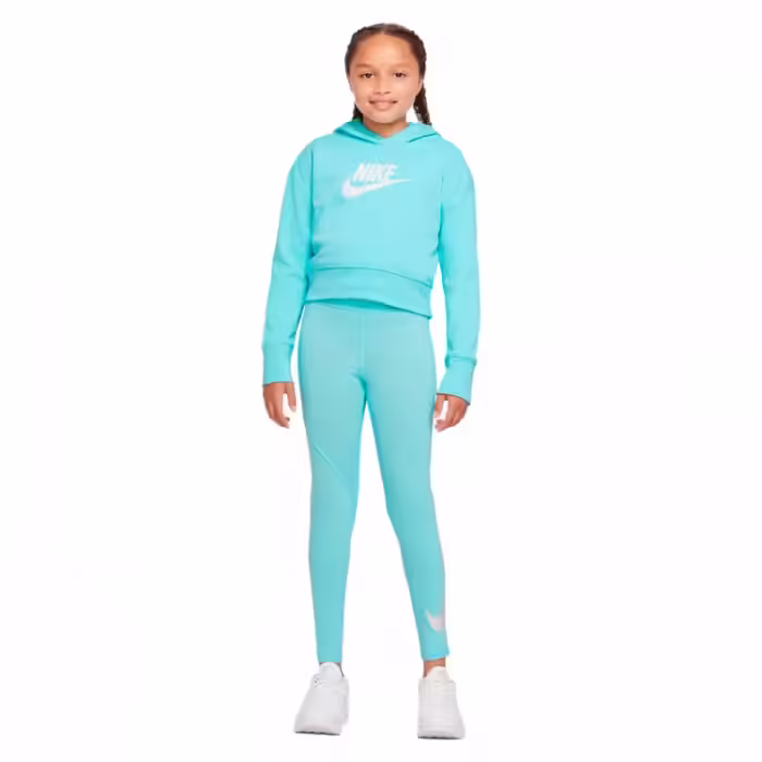 Hanorac Nike G NSW CLUB FT CROP HOODIE HBR - 4