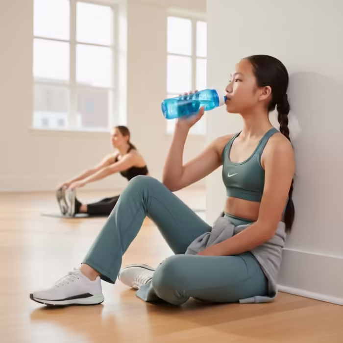 Спортивное бра Nike SWOOSH BRA - 3