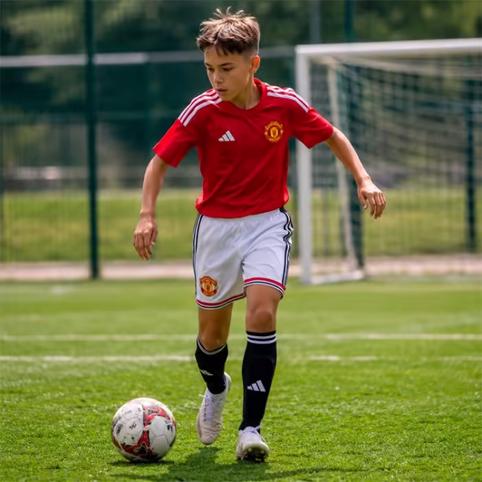Шорты Adidas MUFC H SHO Y Белый 128 - 8