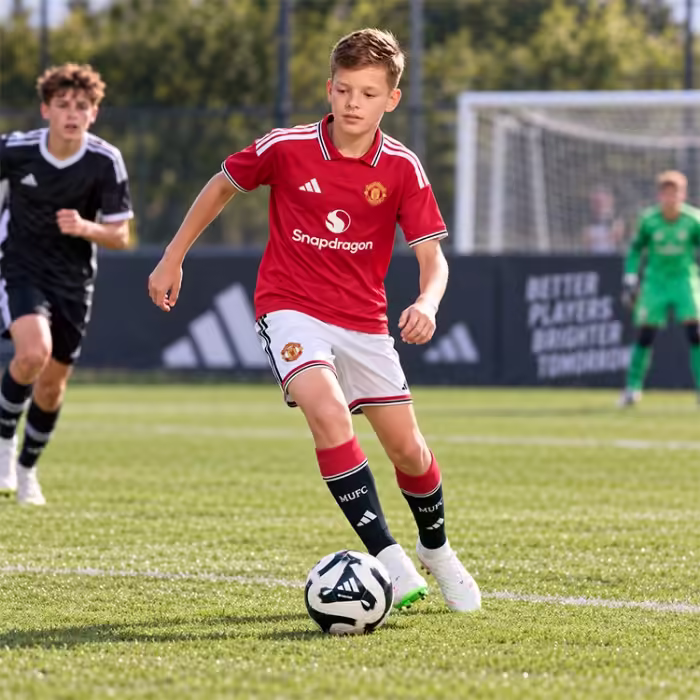 Набор футболка + шорты Adidas MANCHESTER UNITED 26/27 HOME Красный 176 - 2
