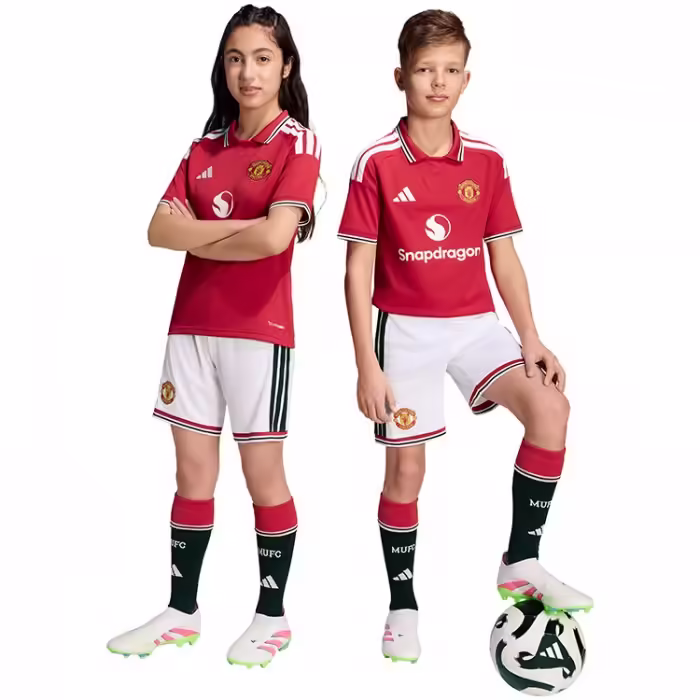 Набор футболка + шорты Adidas MANCHESTER UNITED 26/27 HOME Красный 176 - 4