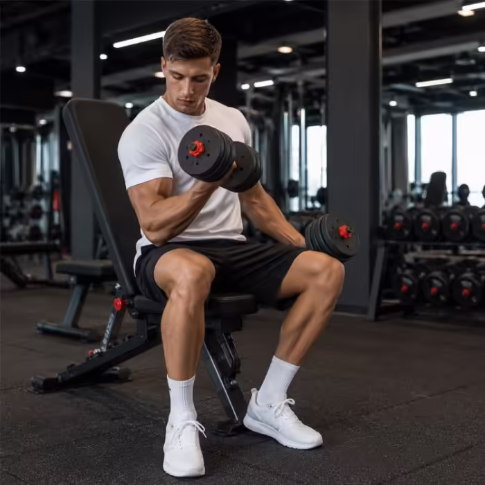 Set gantere 2x15 kg Nova Adjustable dumbbell 15 kg - 3