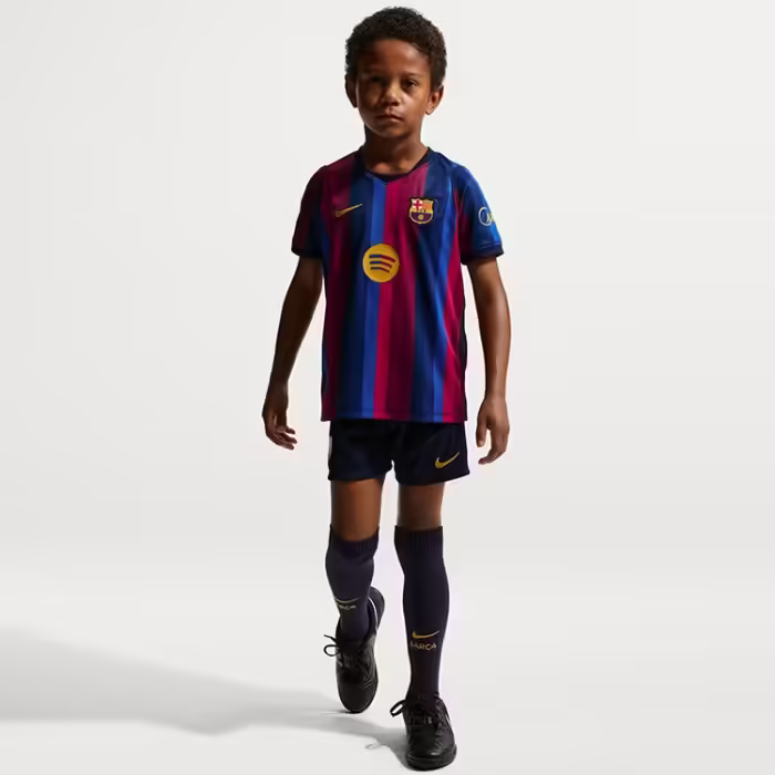 Set tricou + sorti Nike F.C. BARCELONA 2026 STADIUM HOME
