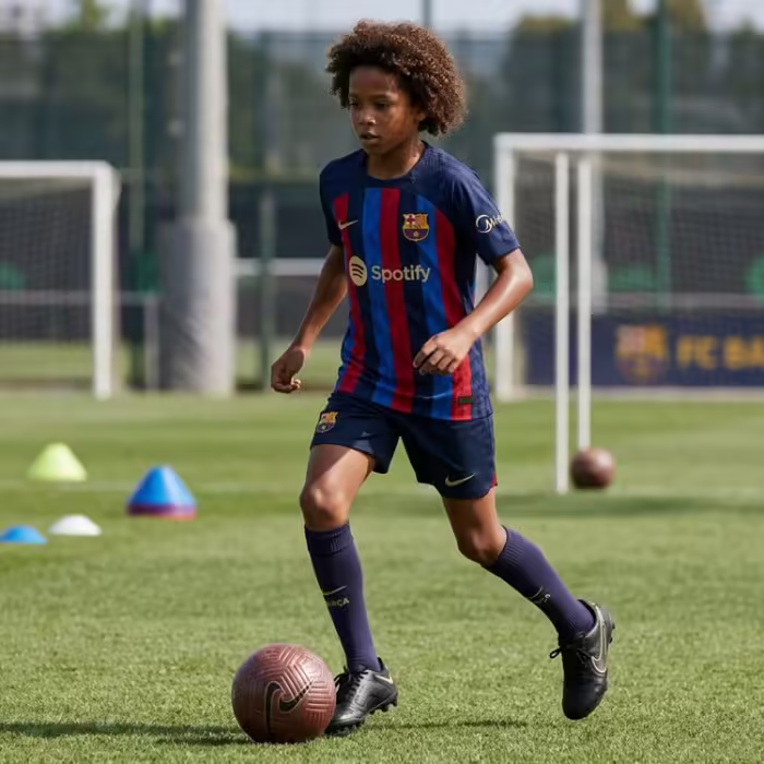 Set tricou + sorti Nike F.C. BARCELONA 2026 STADIUM HOME - 2