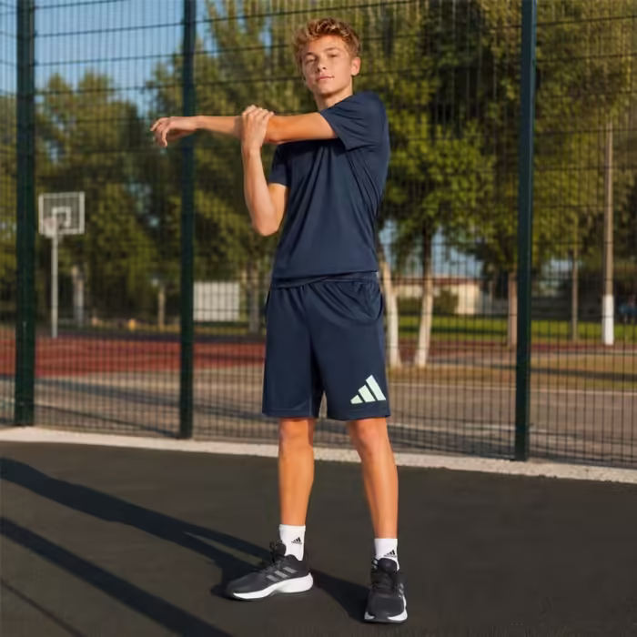 Шорты Adidas U TR-ES LOGO SH Серый 116 - 8
