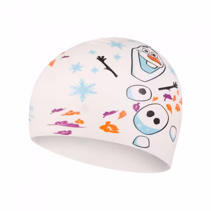 Casca de inot silicon Speedo FROZEN 2 OLAF SLOGAN CAP JU