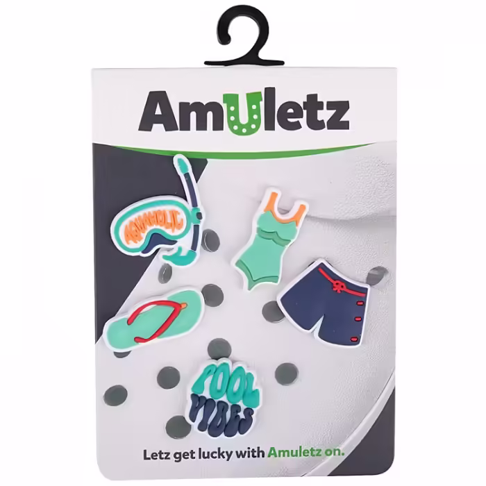 Jibbitz COQUI Amuletz Set 084 Just Keep Swimming (5)
