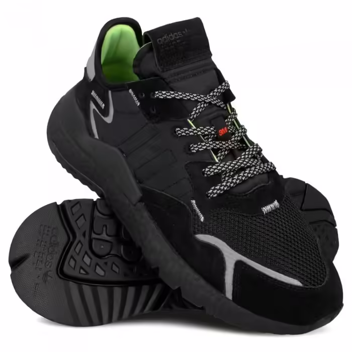 Кроссовки Adidas NITE JOGGER Черный 40.5 - 2