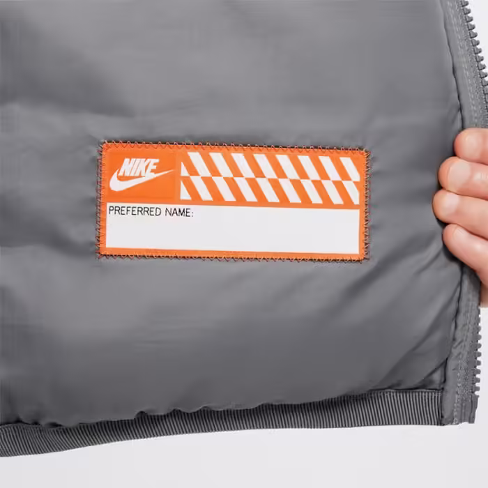Scurta Nike K NSW LOW SYNFL JKT ADP Gri L - 9