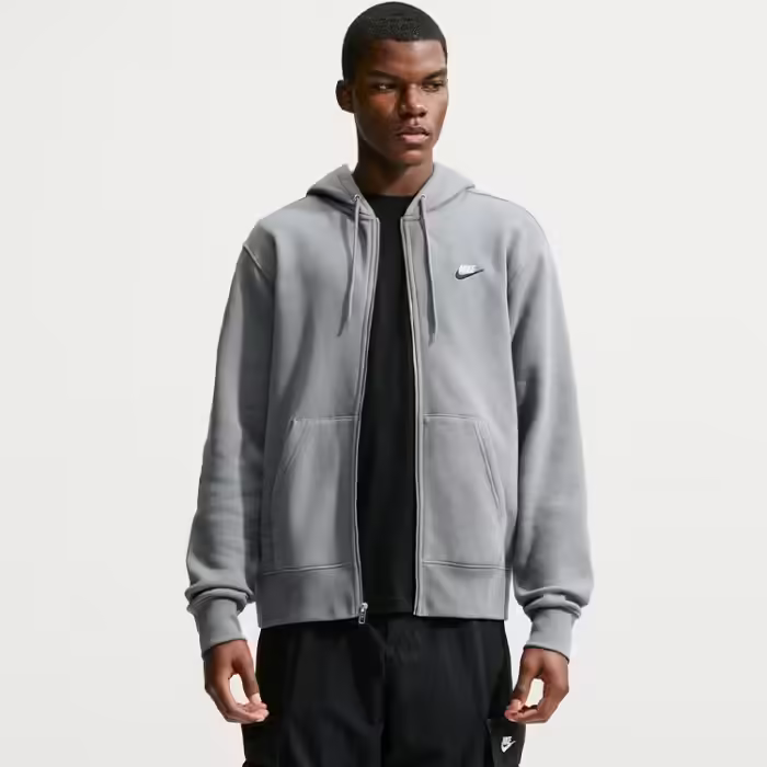 Hanorac Nike Club Full-Zip Fleece Hoodie