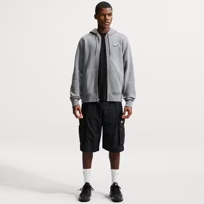 Hanorac Nike Club Full-Zip Fleece Hoodie - 3