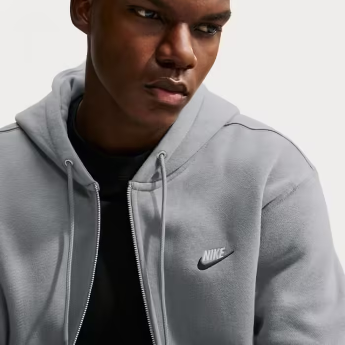 Hanorac Nike Club Full-Zip Fleece Hoodie - 6