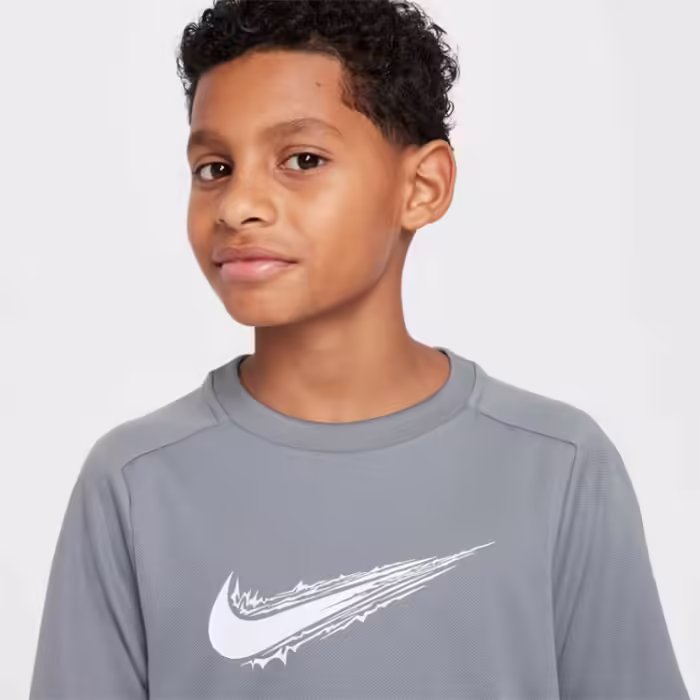 Футболка Nike B NK DF MULTI SS TOP HBR Серый XL - 5