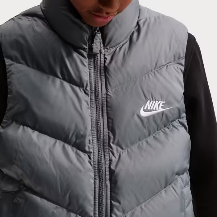 Vesta Nike SPORTSWEAR THERMA-FIT LOOSE-FIT PUFFER Gri M - 7