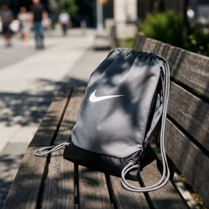 Мешок для обуви Nike Brasilia Серый One size - 6
