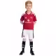 Набор футболка + шорты Adidas Manchester United 26/27 Home Красный/Белый 98