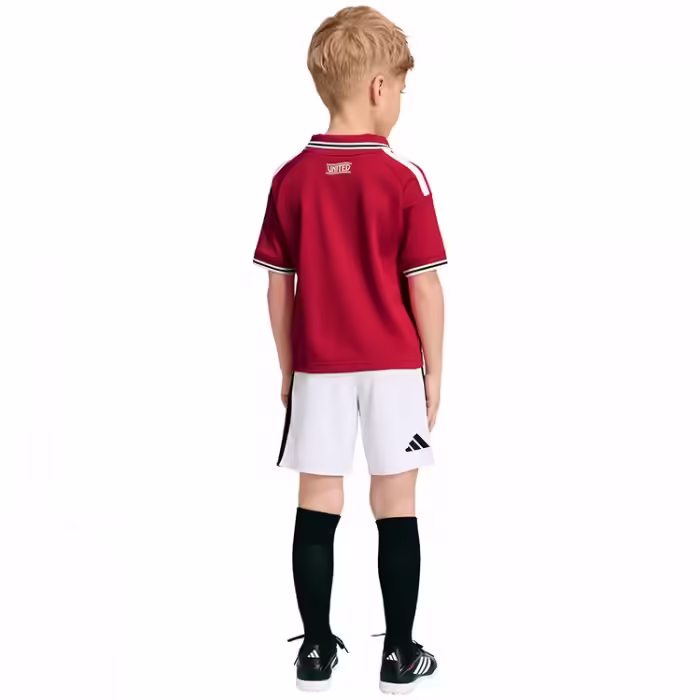 Набор футболка + шорты Adidas Manchester United 26/27 Home Красный/Белый 98 - 2