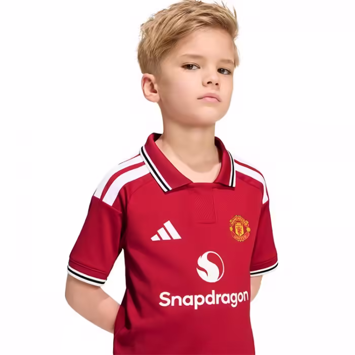 Набор футболка + шорты Adidas Manchester United 26/27 Home Красный/Белый 98 - 4