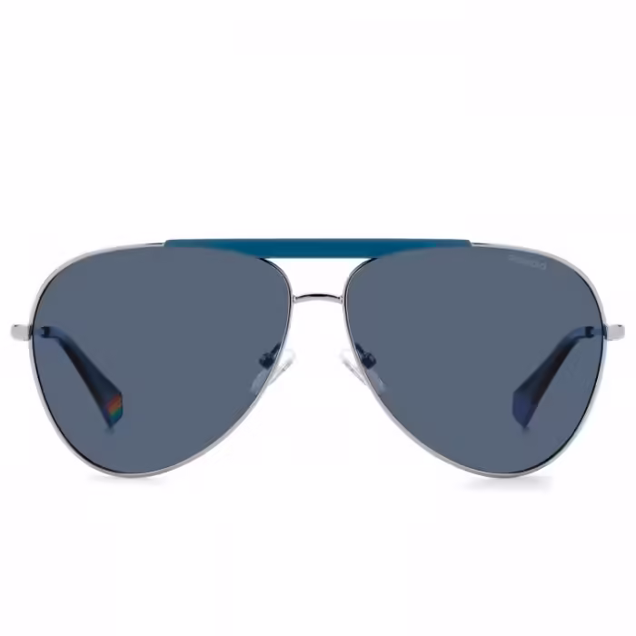 Очки солнцезащитные Polaroid Sunglasses Серебристый/Синий No Size - 2
